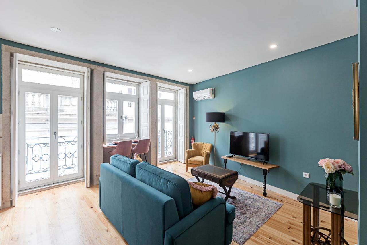 Turquoise Central Flat W Ac & Balcony By Lovelystay 波尔图 外观 照片