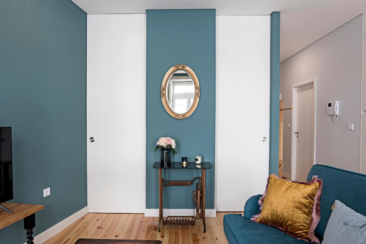 Turquoise Central Flat W Ac & Balcony By Lovelystay 波尔图 外观 照片