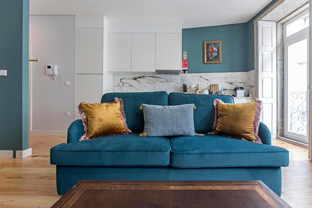 Turquoise Central Flat W Ac & Balcony By Lovelystay 波尔图 外观 照片