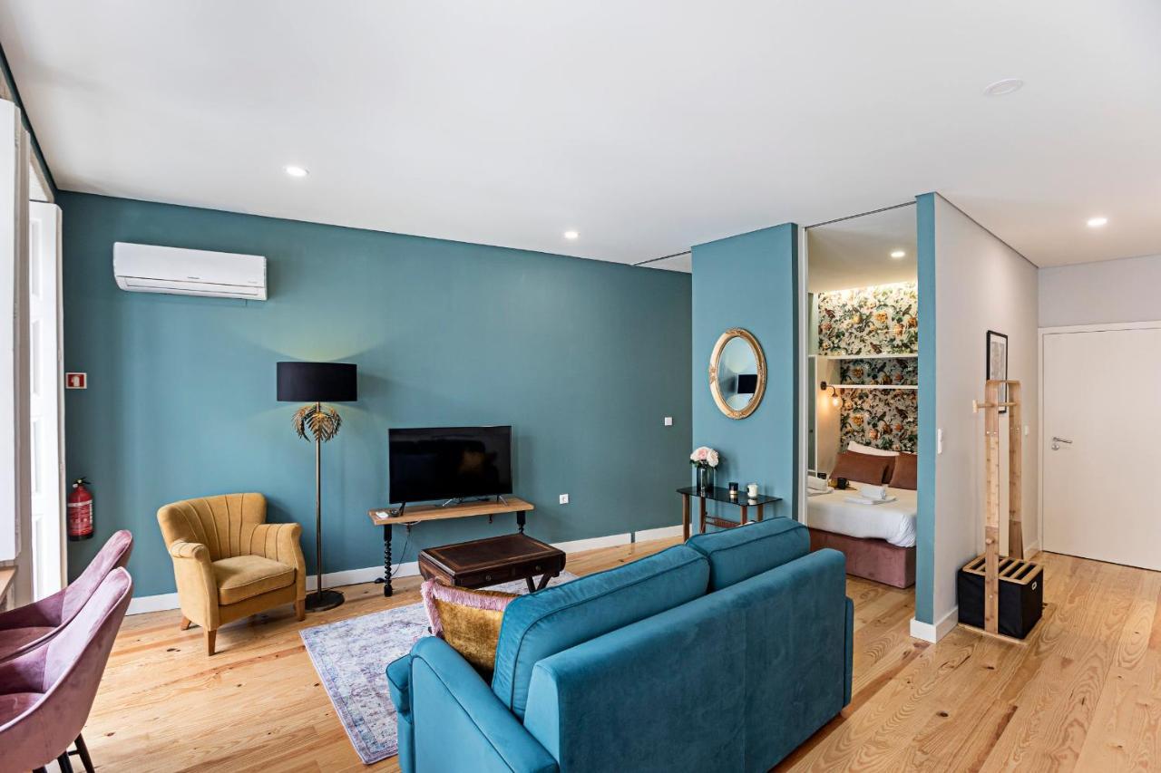 Turquoise Central Flat W Ac & Balcony By Lovelystay 波尔图 外观 照片