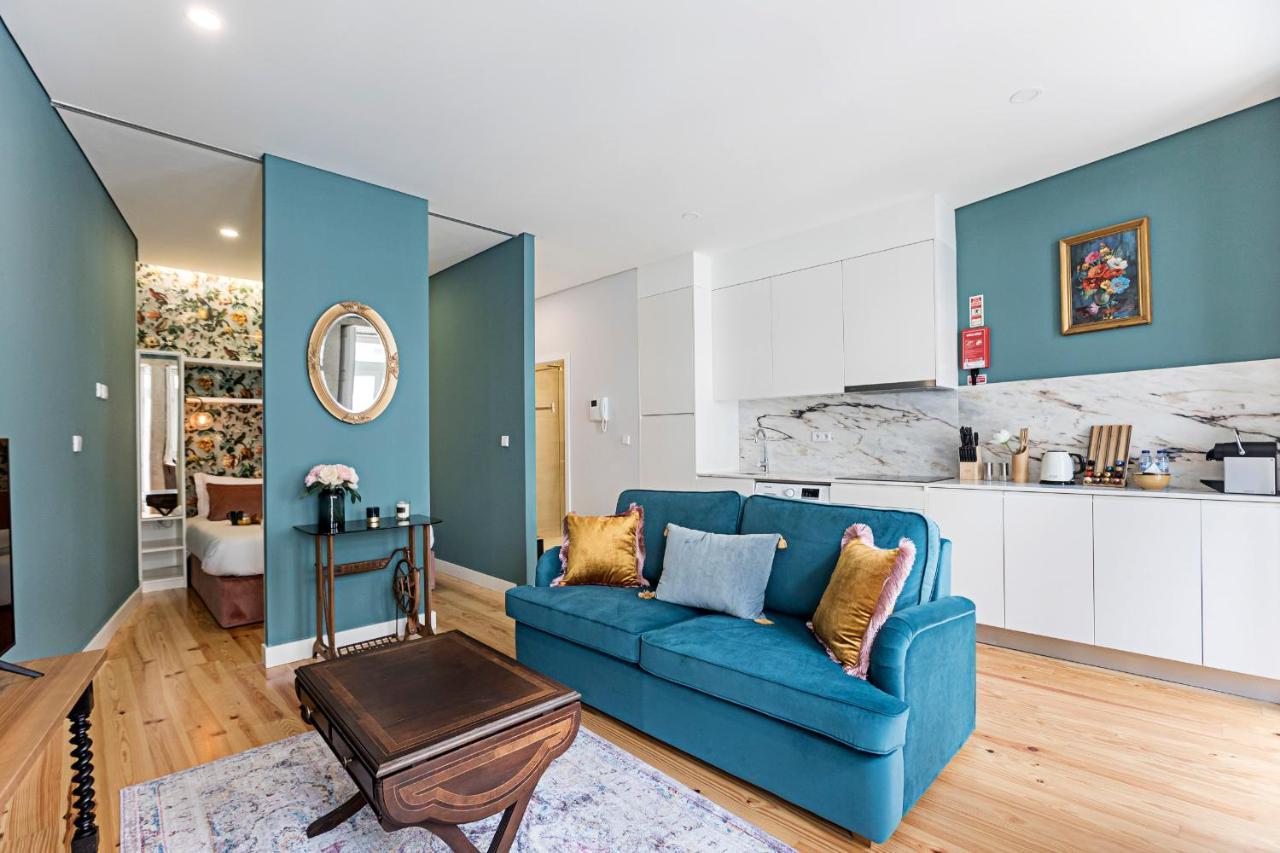 Turquoise Central Flat W Ac & Balcony By Lovelystay 波尔图 外观 照片
